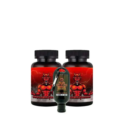 2 Devil’s Breath Gear Smelling Salts and 50ml Liquid Chalk Combo - KIWI-STRENGTH