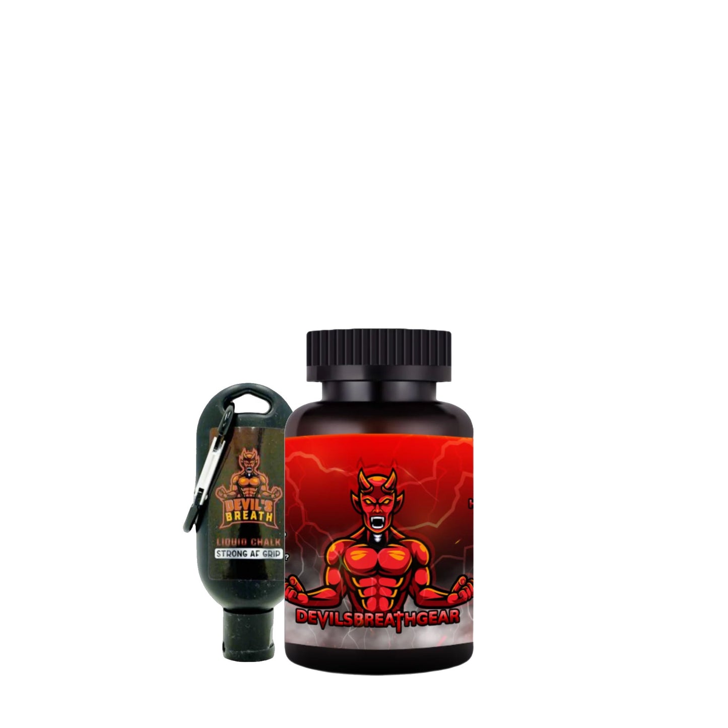 Devil's Breath Gear Smelling Salts and 50mls Liquid Chalk Combo KIWI-STRENGTH Strength Combos 45 Devil's Breath Gear